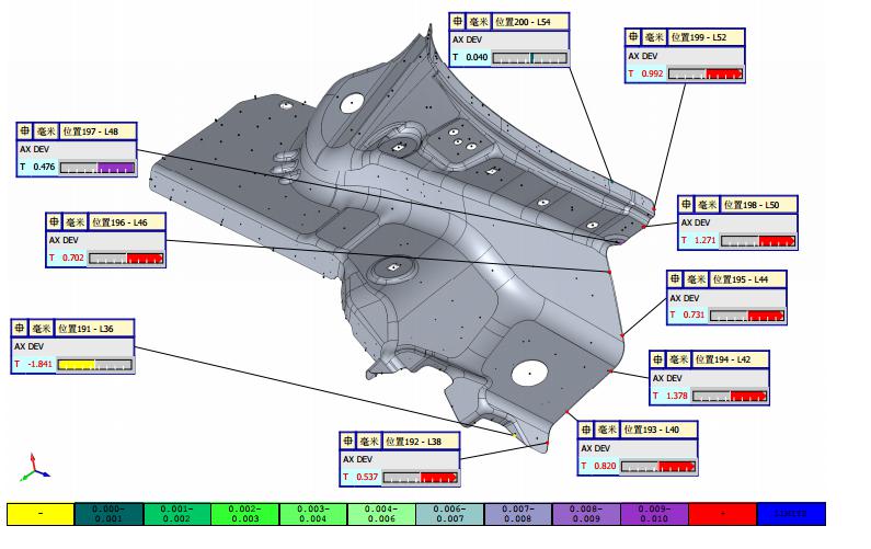 三坐標(biāo)測量機如何對汽車沖壓件進行矢量檢測(圖2) 三坐標(biāo)測量機如何對汽車沖壓件進行矢量檢測(圖2)