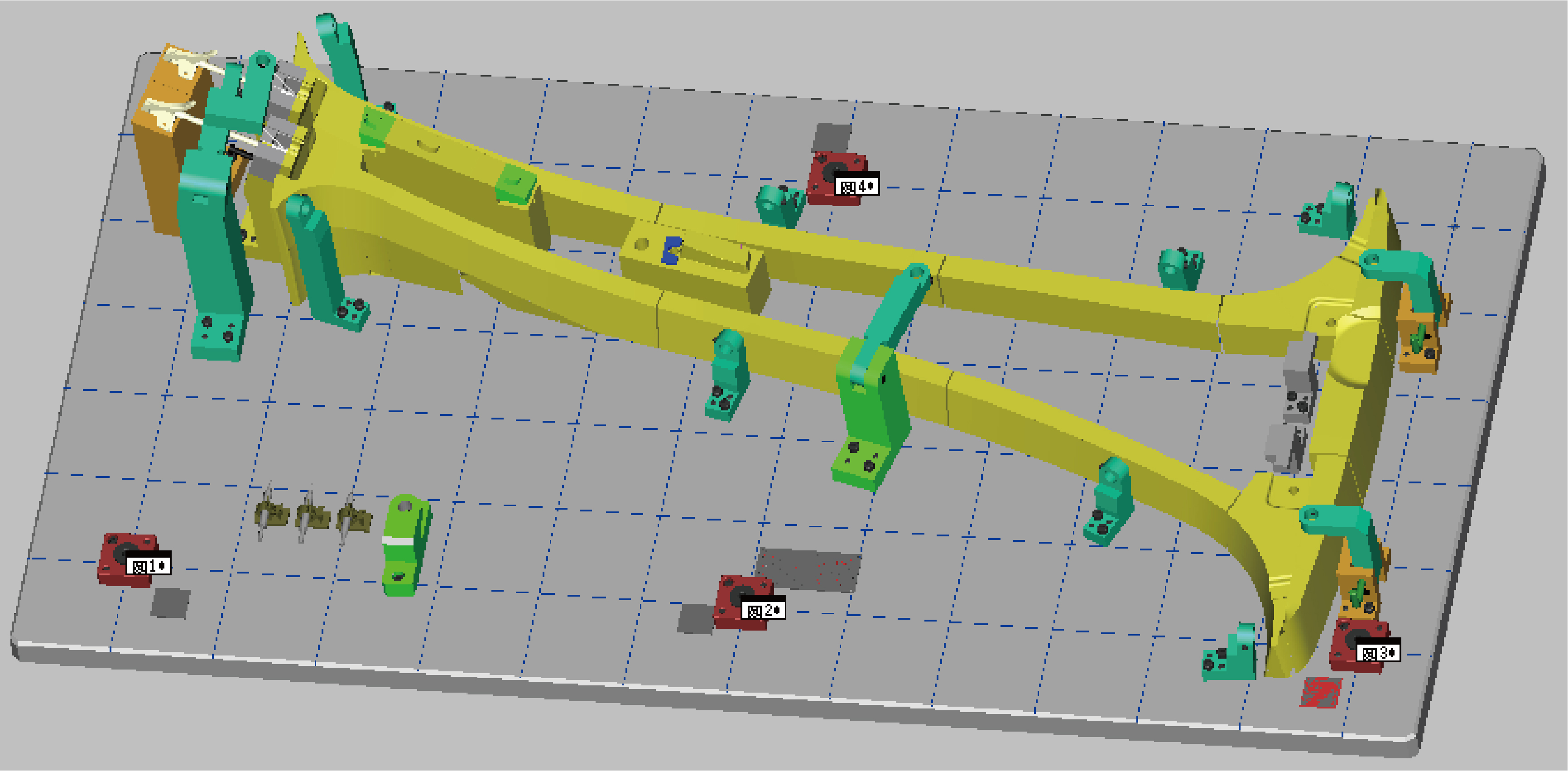 如何使用思瑞龍門三坐標測量機進行檢具檢測(圖2) 如何使用思瑞龍門三坐標測量機進行檢具檢測(圖2)