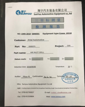 從配件加工、組裝調(diào)試到復(fù)測(cè)交貨,三坐標(biāo)如何將檢具定位基準(zhǔn)數(shù)據(jù)量化(圖9) 從配件加工、組裝調(diào)試到復(fù)測(cè)交貨,三坐標(biāo)如何將檢具定位基準(zhǔn)數(shù)據(jù)量化(圖9)